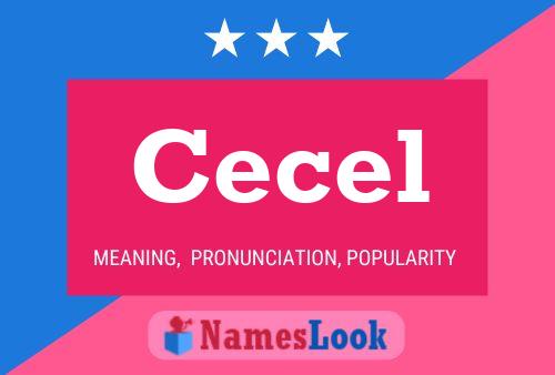 Cecel Name Poster