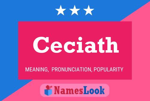 Ceciath Name Poster