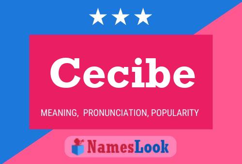 Cecibe Name Poster