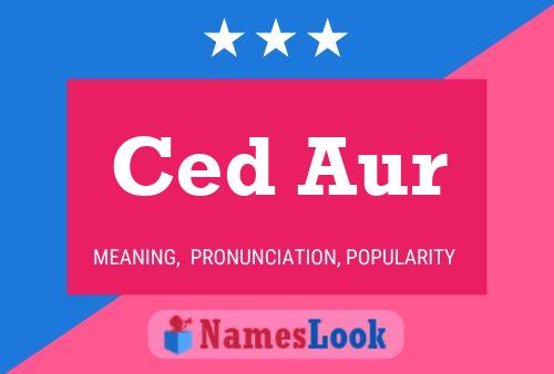 Ced Aur Name Poster