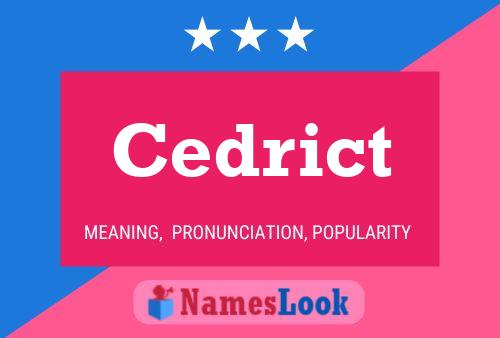 Cedrict Name Poster