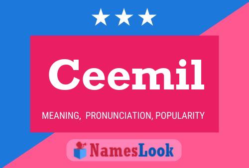 Ceemil Name Poster