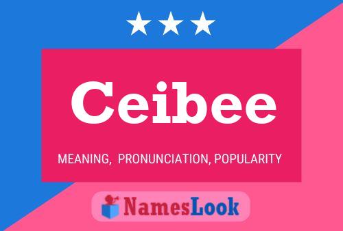 Ceibee Name Poster