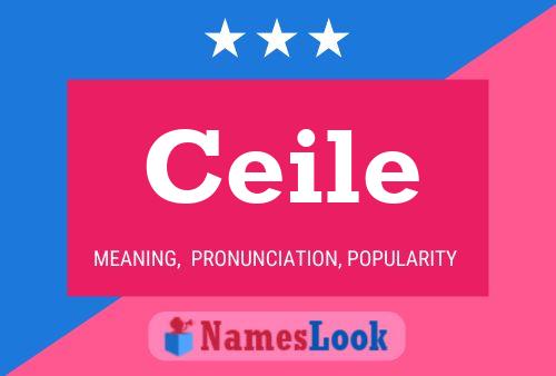 Ceile Name Poster