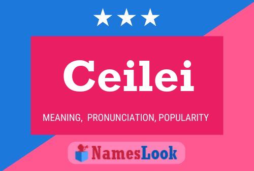 Ceilei Name Poster