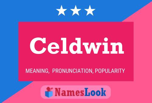 Celdwin Name Poster