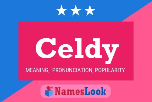 Celdy Name Poster