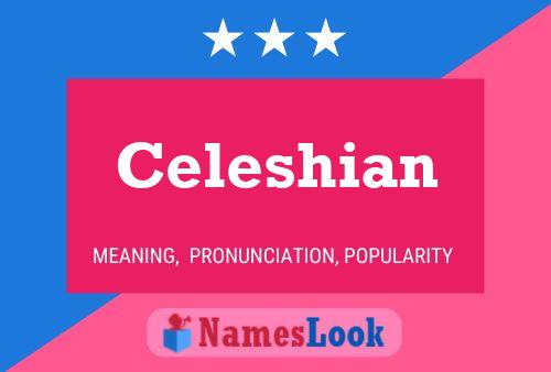 Celeshian Name Poster