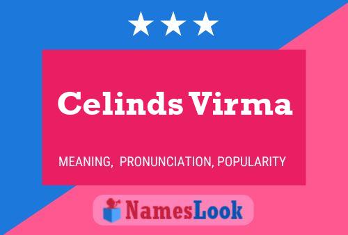 Celinds Virma Name Poster