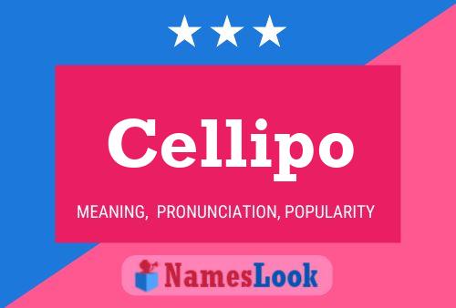 Cellipo Name Poster