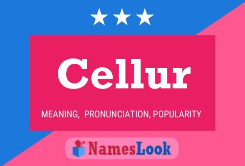 Cellur Name Poster