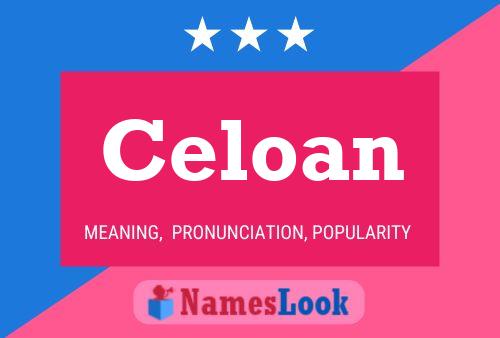 Celoan Name Poster