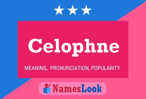 Celophne Name Poster