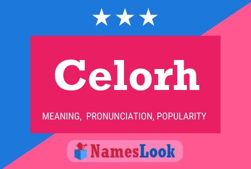 Celorh Name Poster