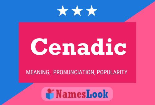 Cenadic Name Poster