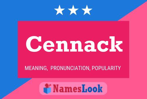 Cennack Name Poster