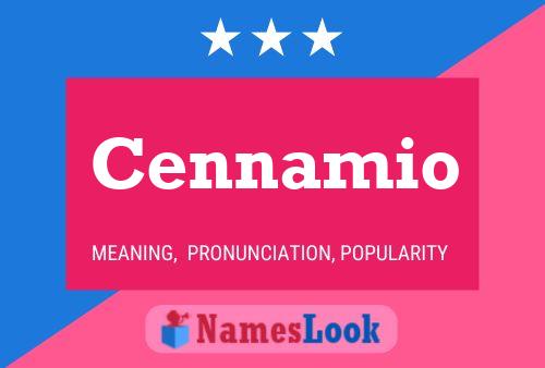 Cennamio Name Poster