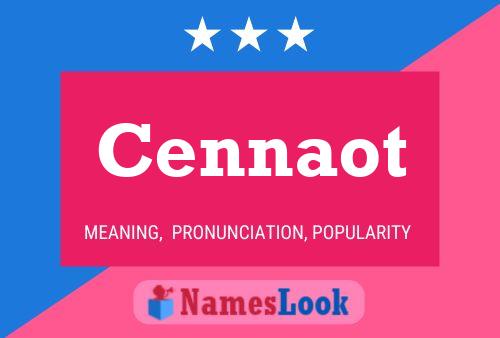 Cennaot Name Poster