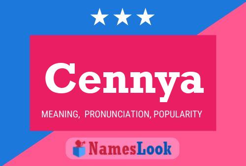 Cennya Name Poster