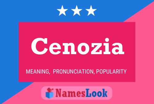 Cenozia Name Poster