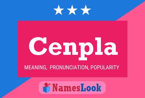 Cenpla Name Poster