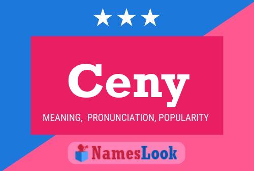 Ceny Name Poster