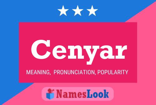 Cenyar Name Poster