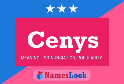 Cenys Name Poster