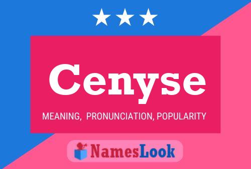 Cenyse Name Poster