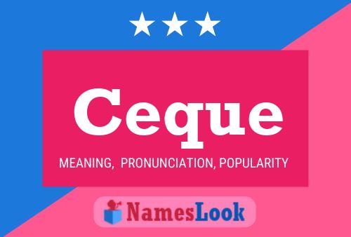 Ceque Name Poster