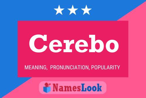 Cerebo Name Poster