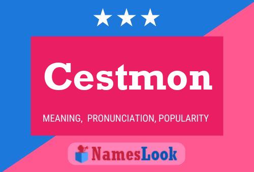 Cestmon Name Poster