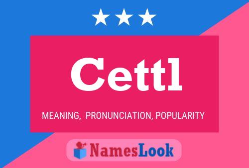 Cettl Name Poster