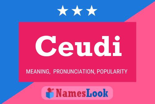 Ceudi Name Poster