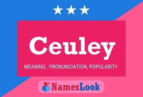 Ceuley Name Poster