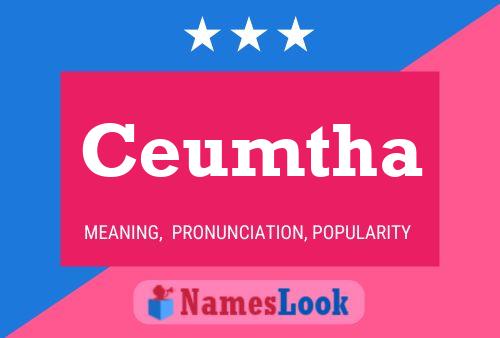 Ceumtha Name Poster