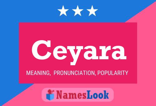 Ceyara Name Poster