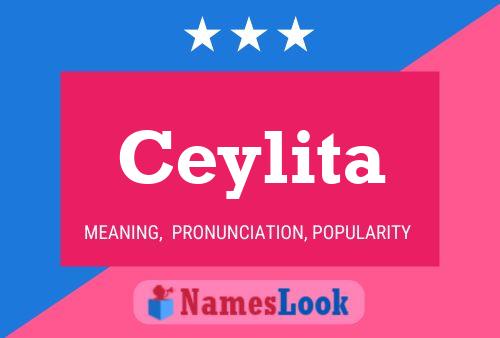 Ceylita Name Poster