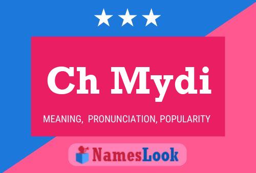 Ch Mydi Name Poster