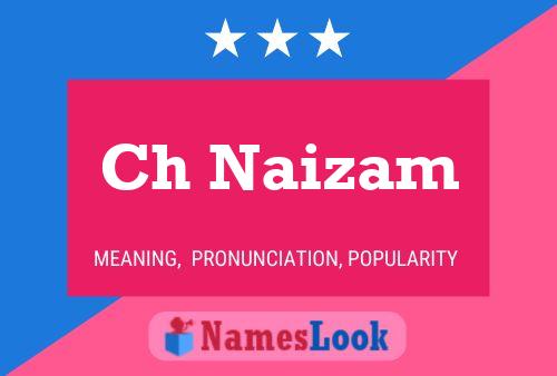 Ch Naizam Name Poster