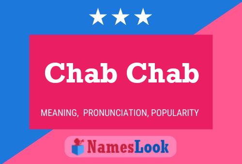 Chab Chab Name Poster