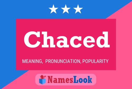 Chaced Name Poster