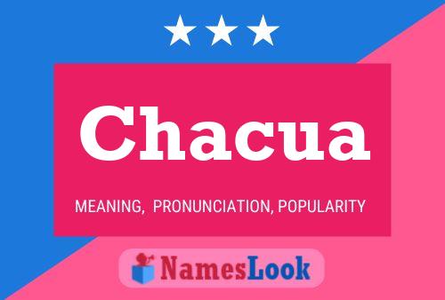 Chacua Name Poster