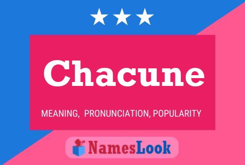 Chacune Name Poster