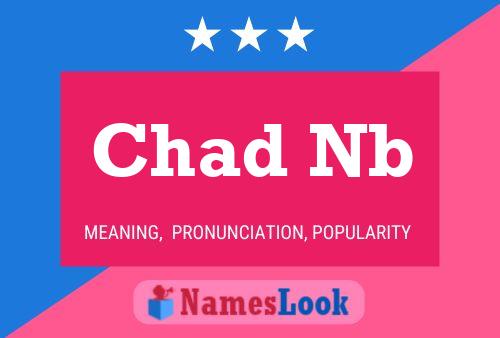 Chad Nb Name Poster