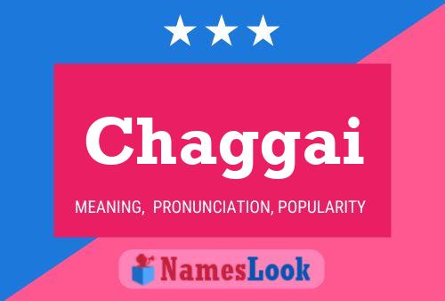 Chaggai Name Poster