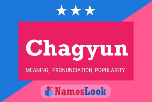 Chagyun Name Poster