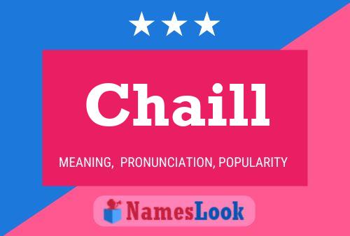 Chaill Name Poster