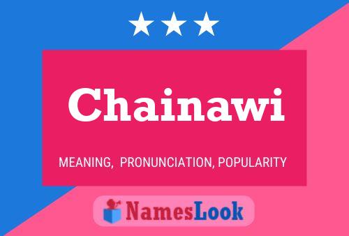 Chainawi Name Poster