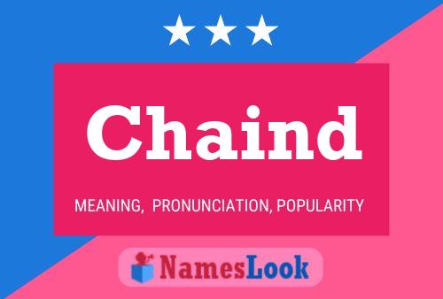 Chaind Name Poster